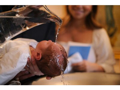 Álbum de fotos del bautizo