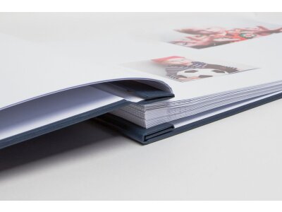 Album a vite in carta bianca