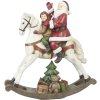 kerstfiguur Schommelpaard 29x10x30 cm