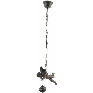 romantische hanglamp engel bruin