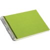 Spiraal Album Bella Vista groen 25x17 cm witte paginas