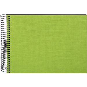 Goldbuch Spiraal Album Bella Vista groen 25x17 cm 40 zwarte paginas