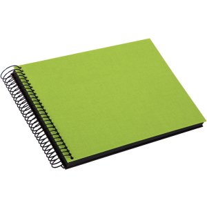 Goldbuch Spiraal Album Bella Vista groen 25x17 cm 40 zwarte paginas