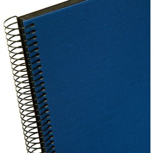 Goldbuch Spiraal Album Bella Vista blauw 25x17 cm 40 zwarte paginas