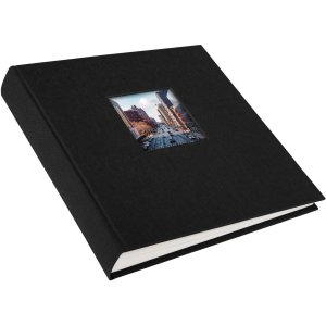 Fotoalbum Bella Vista zwart 25x25 cm