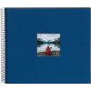 Spiraal Album Bella Vista blauw 35x30 cm zwarte paginas