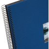 Spiraal Album Bella Vista blauw 35x30 cm zwarte paginas