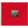 Spiraal Album Bella Vista rood 35x30 cm zwarte paginas