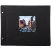 Schroefalbum Bella Vista zwart 30x25 cm zwart fotokarton