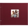 Schroefalbum Bella Vista bordeaux 39x31 cm witte paginas