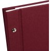 Schroefalbum Bella Vista bordeaux 39x31 cm witte paginas