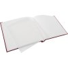 Schroefalbum Bella Vista bordeaux 39x31 cm witte paginas