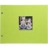 Schroefalbum Bella Vista groen 39x31 cm witte paginas