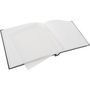 Schroefalbum Bella Vista zwart 39x31 cm witte paginas
