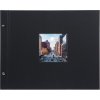 Schroefalbum Bella Vista zwart 39x31 cm witte paginas