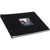 Schroefalbum Bella Vista zwart 39x31 cm witte paginas