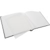 Schroefalbum Bella Vista zwart 39x31 cm witte paginas