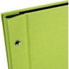 Schroefalbum Bella Vista groen 39x31 cm blanco paginas