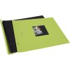 Schroefalbum Bella Vista groen 39x31 cm blanco paginas