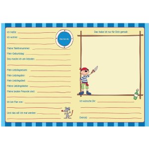 Goldbuch Vriendenboek kleuterschool sammy samoa 15x21 cm 72 blz