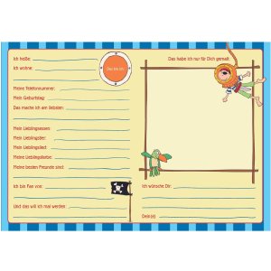 Goldbuch Vriendenboek kleuterschool sammy samoa 15x21 cm 72 blz