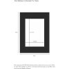 Nielsen Kant-en-klaar passepartout 13x18 cm voor 9x13 cm zwart