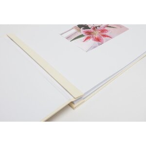 Schroefalbum Laddi 38x30 cm karnemelk witte paginas