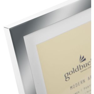 Goldbuch Metalen Portret Lijst Moderne Kunst 13x18 cm zilver