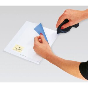 Zelfklevende dispenser transfer blauw - verwijderbaar