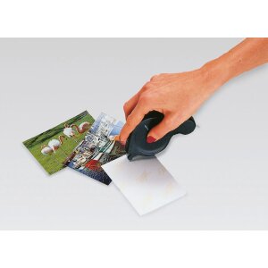 Zelfklevende dispenser transfer blauw - verwijderbaar