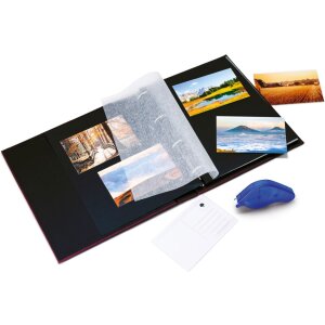 Zelfklevende dispenser transfer blauw - verwijderbaar
