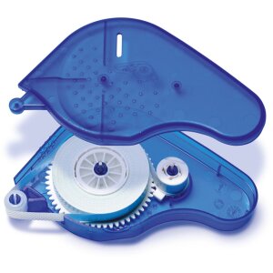 Zelfklevende dispenser transfer blauw - verwijderbaar