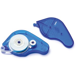 Zelfklevende dispenser transfer blauw - verwijderbaar