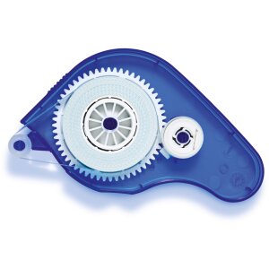 Zelfklevende dispenser transfer blauw - verwijderbaar