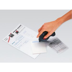 Zelfklevende dispenser transfer blauw - verwijderbaar