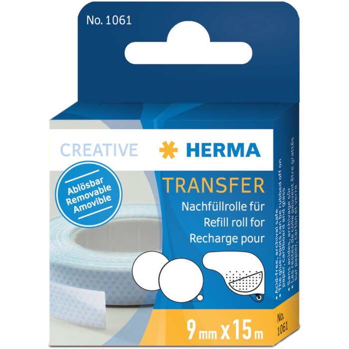 herma navulrol voor de kleefdispenser transfer