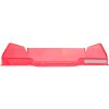 Brievenbakje Combo 2 Classic rood transparant glanzend