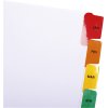Exacompta Register din a4 met 12 tabbladen