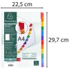 Exacompta Register din a4 met 12 tabbladen