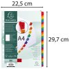 Index 31-delig a4+ karton 20-delig 160g Wit