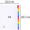 2312e Exacompta Register Manilla karton in din a4 formaat
