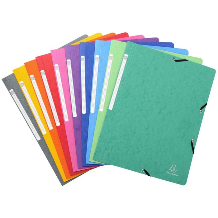 Hoekomslag van Manilla karton 400g Nature Future, voor din a4 formaat Assortiment kleuren