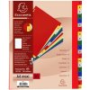 Gekleurde registers gemaakt van pp, 20-delig, voor din a4+ - geassorteerde kleuren