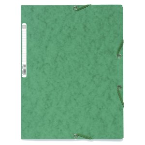 Map 3 kleppen Manilla karton 400g Nature Future a4 geassorteerd