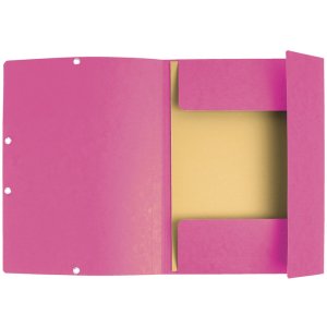 Map 3 kleppen Manilla karton 400g Nature Future a4 geassorteerd