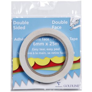 Zelfklevende tape dubbelzijdig 6mm x 25 m
