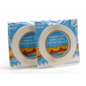 Zelfklevende tape dubbelzijdig 6mm x 25 m