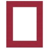 HNFD Afgewerkt passepartout 21 x 29,7 (a4) cm op 13 x 18 cm paars