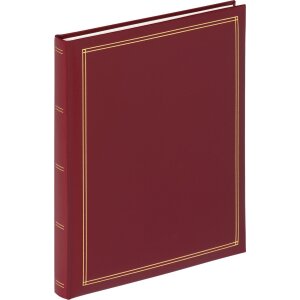 Walther Zelfklevend album Monza bordeaux 26x30 cm 30...