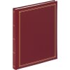 Walther Zelfklevend album Monza bordeaux 26x30 cm 30 zelfklevende paginas